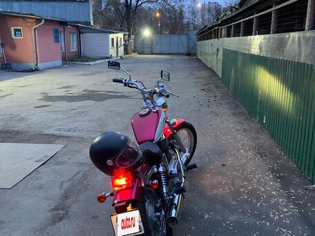 2008 Suzuki Boulevard S40, красный, 450000 рублей, вид 2