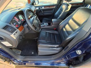 2008 Volkswagen Touareg I Рестайлинг, синий, 1250000 рублей, вид 5