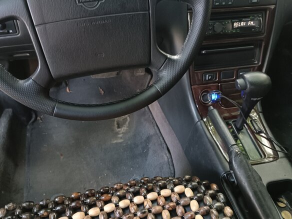 1996 Nissan Maxima IV (A32), чёрный, 320000 рублей - вид 8