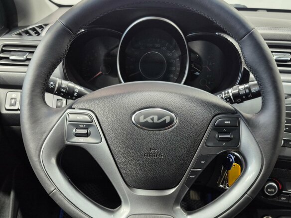 2016 Kia Rio III Рестайлинг, серый - вид 11