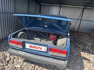 2007 Lada (ВАЗ) 2107, синий, 180000 рублей, вид 3