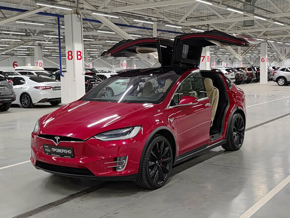 2016 Tesla Model X P90D I, красный, 3850000 рублей - вид 23