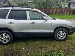 2004 Hyundai Santa Fe I, серебристый, 530000 рублей, вид 4