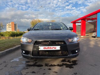 2008 Mitsubishi Lancer X, серый, 485000 рублей, вид 2