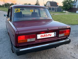 2001 Lada (ВАЗ) 2107, пурпурный, 229000 рублей, вид 3