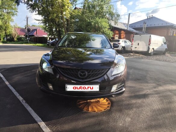 2007 Mazda 6 II (GH), пурпурный - вид 1