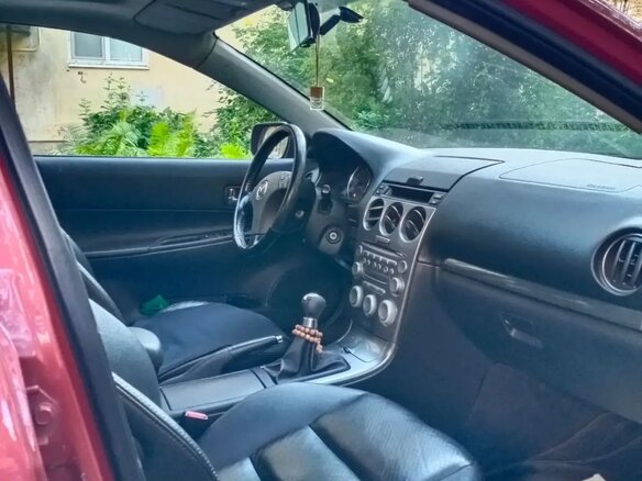 2004 Mazda 6 I (GG), красный - вид 4