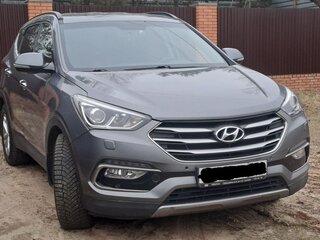 2016 Hyundai Santa Fe III Рестайлинг, серый, 1950000 рублей, вид 1