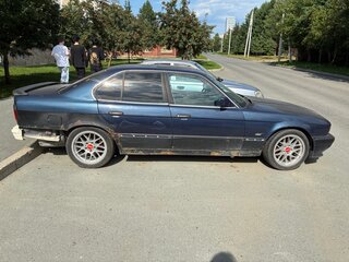 1990 BMW 5 серии 520i III (E34), синий, 290000 рублей, вид 2