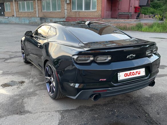 2019 Chevrolet Camaro VI Рестайлинг, чёрный, 2750000 рублей - вид 6
