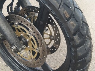 1999 Honda XL1000V Varadero, золотистый, 365000 рублей, вид 5
