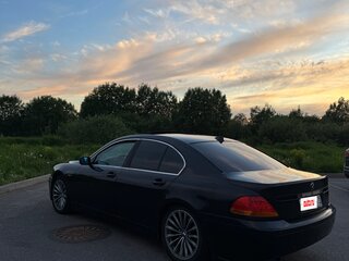 2002 BMW 7 серии Long 735Li IV (E65/E66), чёрный, 600000 рублей, вид 4