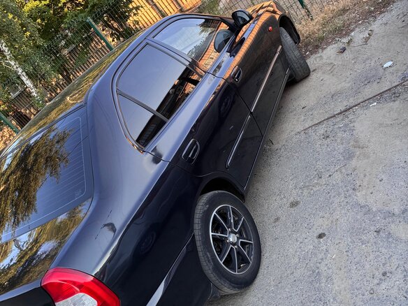2008 Hyundai Accent ТагАЗ II, чёрный, 410000 рублей - вид 4