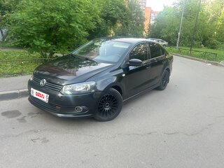 2011 Volkswagen Polo V, чёрный, 530000 рублей, вид 3