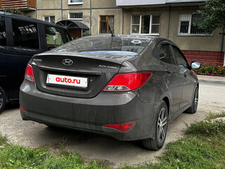 2014 Hyundai Solaris I Рестайлинг, коричневый, 720000 рублей, вид 5