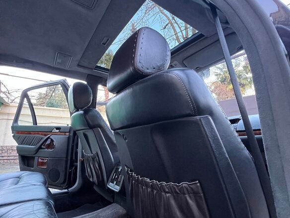 1997 Mercedes-Benz S-Класс 500 Long III (W140) Рестайлинг, пурпурный, 2449000 рублей - вид 12