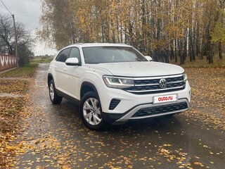 2019 Volkswagen Atlas Cross Sport I, белый, 2200000 рублей, вид 3