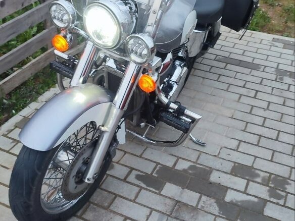 2001 Honda Shadow 750, серебристый, 400000 рублей - вид 3