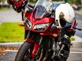 2008 Yamaha FZ1, красный