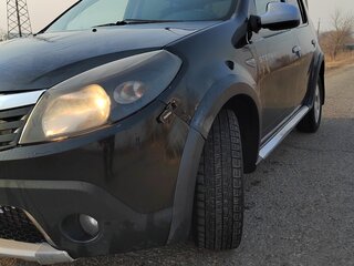 2011 Renault Sandero Stepway I, чёрный, 370000 рублей, вид 2
