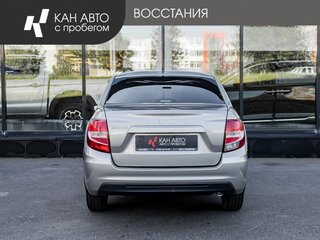 2022 Lada (ВАЗ) Granta Euro-2 I Рестайлинг, серебристый, 675000 рублей, вид 4