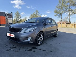 2014 Kia Rio 6-speed III, серый, 1300000 рублей, вид 1