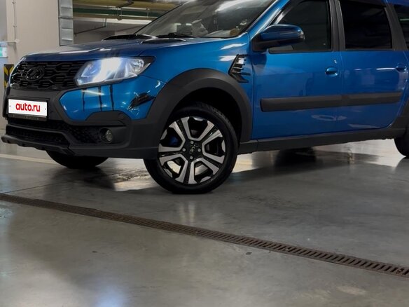 2021 Lada (ВАЗ) Largus Cross I Рестайлинг, синий, 1150000 рублей