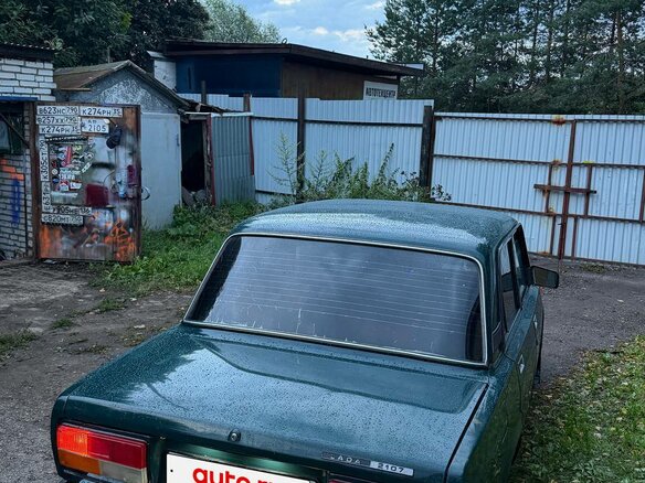 2006 Lada (ВАЗ) 2107, зелёный - вид 1