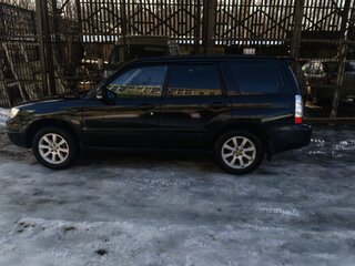2007 Subaru Forester II Рестайлинг, чёрный, 555000 рублей, вид 3
