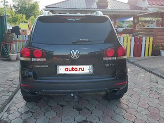 2008 Volkswagen Touareg I Рестайлинг, чёрный, 1400000 рублей, вид 5