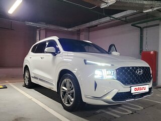 2021 Hyundai Santa Fe IV Рестайлинг, белый, 3600000 рублей, вид 5