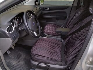 2009 Ford Focus II Рестайлинг, серебристый, 560000 рублей, вид 5