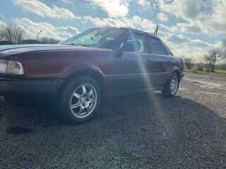 1993 Audi 80 V (B4), пурпурный, 160000 рублей, вид 3