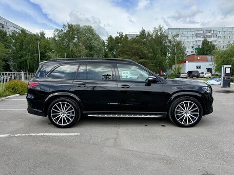 2020 Mercedes-Benz GLS 400 d II (X167), чёрный, 7497000 рублей, вид 5