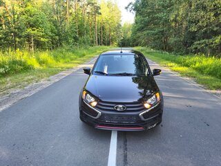 2024 Lada (ВАЗ) Granta Sportline I Рестайлинг, чёрный, 1070000 рублей, вид 4