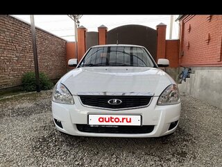 2014 Lada (ВАЗ) Priora I Рестайлинг, белый, 530000 рублей, вид 2