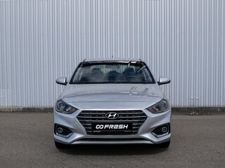 2019 Hyundai Solaris II, серебристый, 1080000 рублей, вид 3