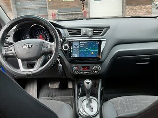 2013 Kia Rio 4-speed III, синий, 920000 рублей, вид 2