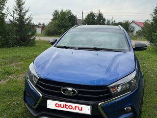 2021 Lada (ВАЗ) Vesta SW Cross I, синий, 1390000 рублей, вид 3