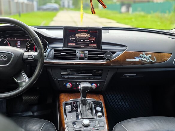 2011 Audi A6 IV (C7), синий, 1800000 рублей - вид 12