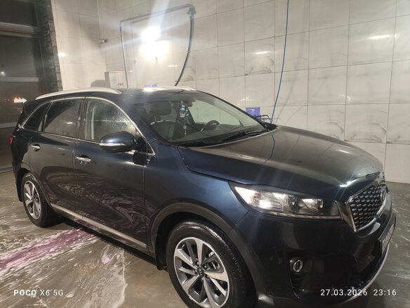 2018 Kia Sorento 8-speed III Prime Рестайлинг, синий, 2610000 рублей - вид 1