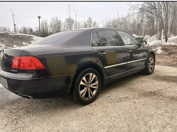 2003 Volkswagen Phaeton I, чёрный, 335000 рублей - вид 1