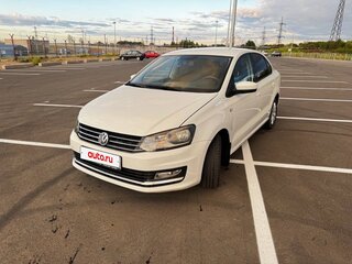 2014 Volkswagen Polo V, белый, 750000 рублей, вид 1