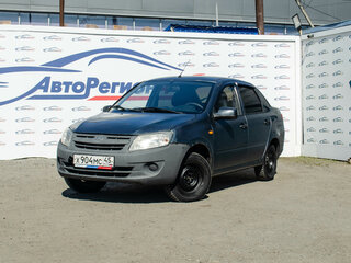 2014 Lada (ВАЗ) Granta I, синий, 120000 рублей, вид 1