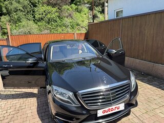 2013 Mercedes-Benz S-Класс 500 VI (W222, C217), чёрный, 3220000 рублей, вид 3