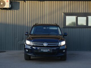 2013 Volkswagen Tiguan I Рестайлинг, синий, 1149999 рублей, вид 3