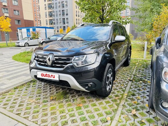 2021 Renault Duster II, чёрный, 2150000 рублей