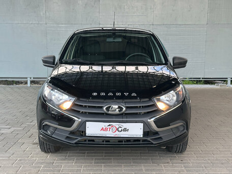 2021 Lada (ВАЗ) Granta I Рестайлинг, чёрный, 620000 рублей, вид 3