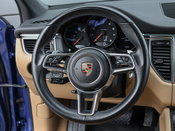 2018 Porsche Macan I Рестайлинг, голубой - вид 17