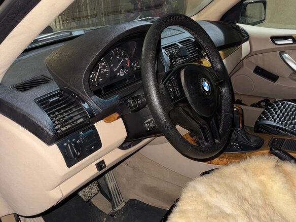 2003 BMW X5 3.0i I (E53), чёрный, 750000 рублей - вид 4